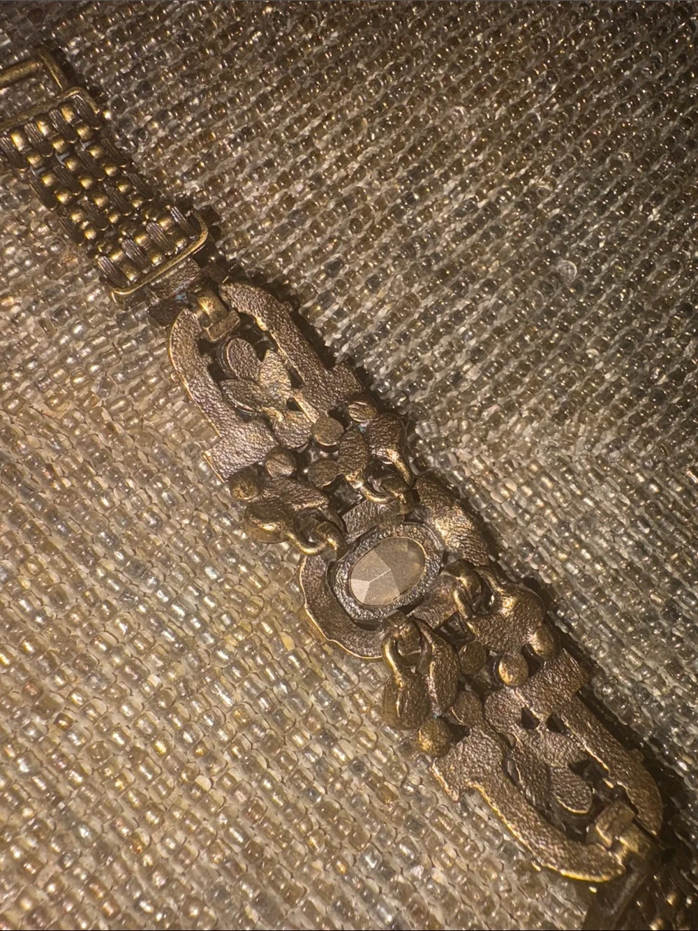 Sweet Romance Bracelet  Amber Accents